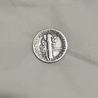 1943 Mercury Dime 10C Philadelphia Silver Business Strike KM#140 0.9 Fine — photo 2