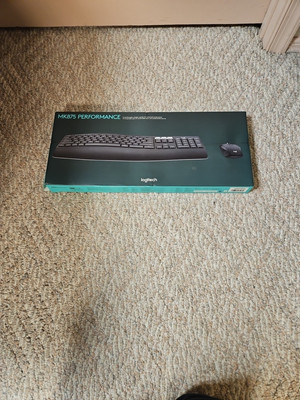Logitech MK875 Performance Wireless Keyboard and Mouse Combo