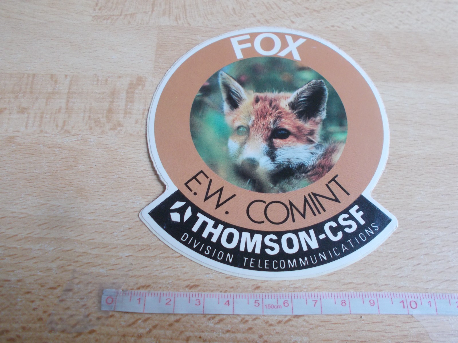 Adesivo FOX E.W. COMINT - THOMSON-CSF | eBay