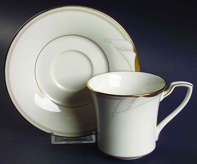 Noritake Golden Lily Cup & Saucer 438354