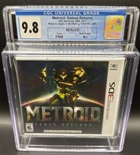 SEALED A  9.8 Metroid Samus Returns - Nintendo 3DS Brand New - Graded CGC