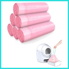 120 Count Cat Litter Box Liners for Automatic Cat Litter Box and Litter Box R...