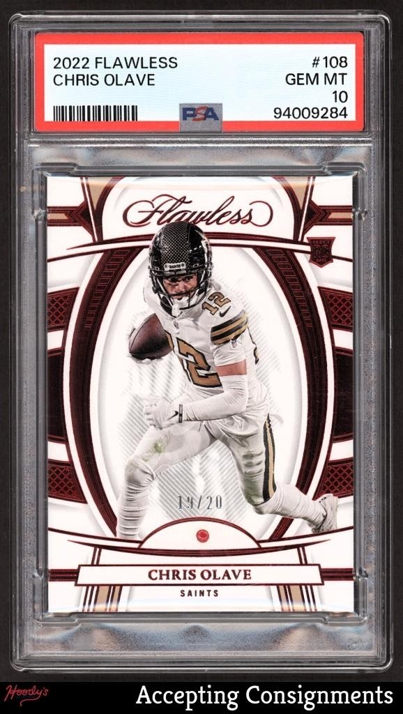 Chris Olave Panini Flawless #108 Diamond