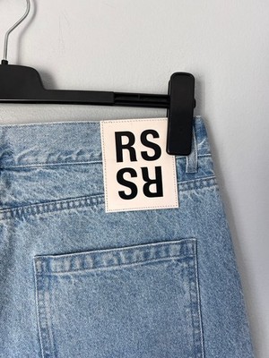 Raf Simons Destroyed Denim Shorts - Size 33 - Blue | eBay