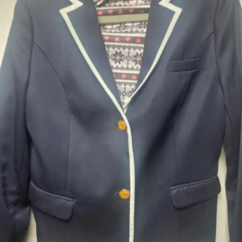 Yongshin Girls' School Uniform Set Jacket 97, Vest 105, Shirt 97+Ribbon ...