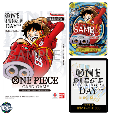 ONE PIECE DAY'24 Limited Premium Card collection Promo Luffy