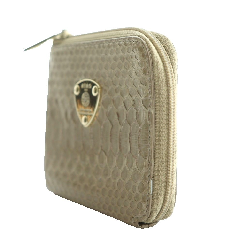 ATAO Python HAKU Wallet Gray Compact Coin Purse U… - image 3