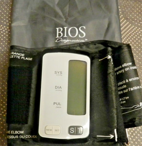 BIOS:ALPHAMED Diagnostics Blood Pressure Monitor