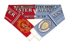 The Manchester Derby - United v City 13/09/2026 (Dated) Match Scarf /Memorabilia