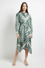 Principles Olive Shirt Dress Womens Occasion Dresses