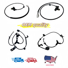 4pcs Oe Abs Wheel Speed Sensors 89543-52010 For Toyota Yaris 2006-2011 Full Set
