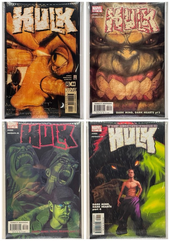 Incredible Hulk Lot of 4 44, 51, 52, 53 NM- Mike Deodato