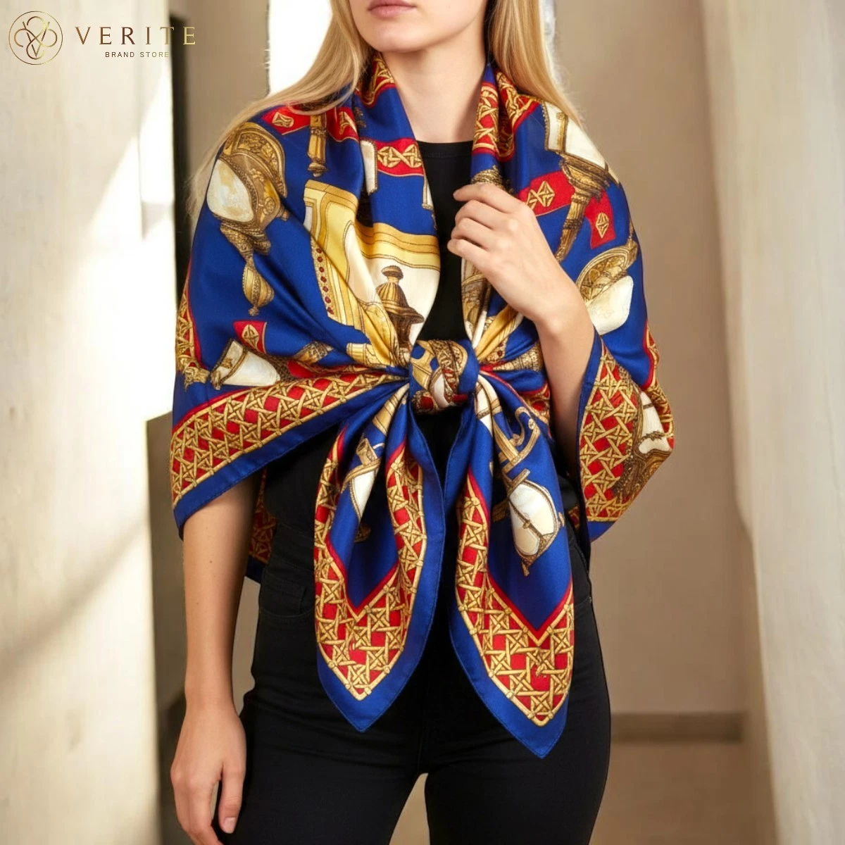 Hermès Chaine d'Ancre Perforee scarf ring