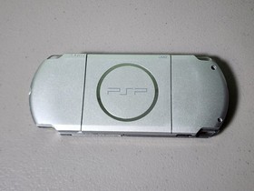 Sony PSP-3001 Portable Silver Handheld System w/ 2 Games Tested *Read*