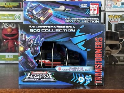 Transformers Legacy Velocitron Deluxe Diaclone Universe Burn Out Action Figur