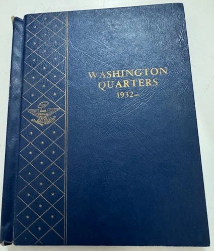 Complete Set of 83 Silver Washington Quarters in Whitman Album 1932-1964-D