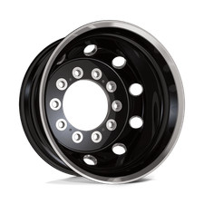 22.5x9 Atx Ao404 Journey Satin Blk Polish Lip R-out Wheel 10x285 99mm