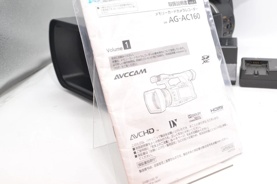 Panasonic  AG-AC160A  SONY ECM-XM1 HD Professional Video camera tested used JP - Image 4 of 4