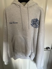 Cole Buxton Men's Oversized Grey Hoodie