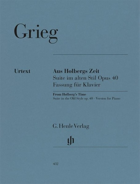 Grieg, Edvard - Aus Holbergs Zeit Op. 40, Suite Im Alten Stil Edvard Grieg-image