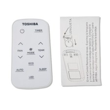 TOSHIBA AC Remote Control RG15C/E For Window Air Conditioner RAC-WK0612CRRU