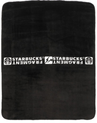 アウトドア寝具 STARBUCKS Cafe Blanket Black FRAGMENT STARBUCKS Fragment blanket Cafe Blanket Black FRAGMENT 75.5x0