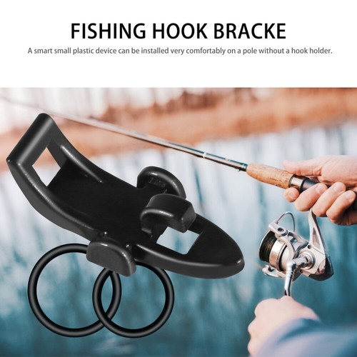 10 Sets Fishing Pole Hook Keeper Bait Rigs Holder Plastic Lures Hook Keeper - Picture 11 of 12