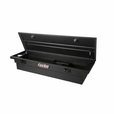 DeeZee DZ10170LTB Red Label Crossover Tool Box Black Single Lid Full Size
