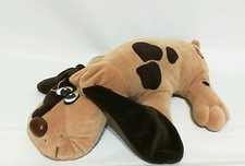 Vintage TONKA 18" Plush POUND PUPPY Brown w Spots Stuffed Animal