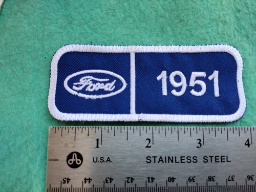 1951 Ford Service Parts Dealer shoulder Patch