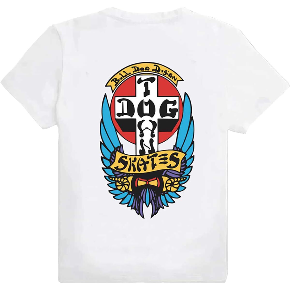 DogTown Bull Dog Short Sleeve S-White | eBay