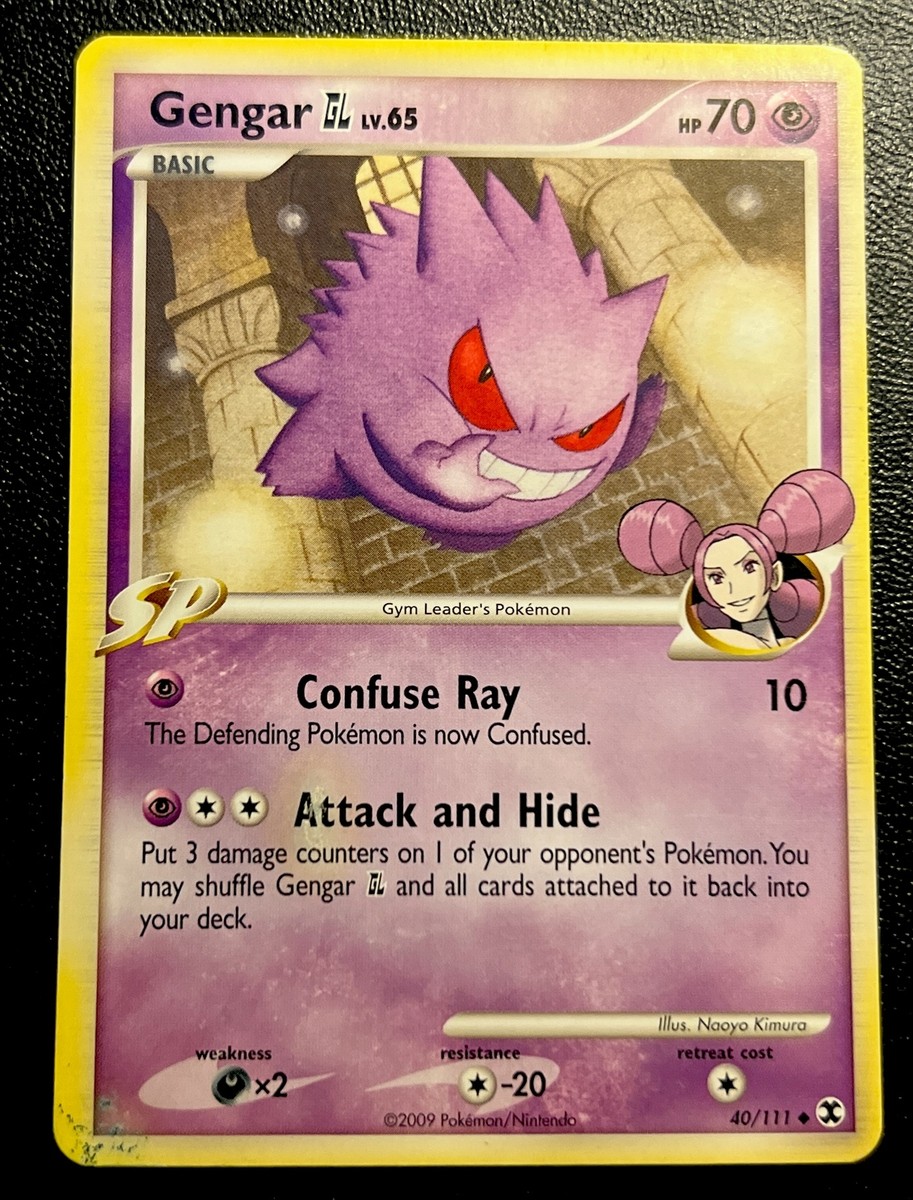 destined rivals pokemon gengar card Amazon.com: Pokmon TCG: Mega Battle DeckMega ex/Mega Diancie ex : Toys & Games Preserved in a tamper Gengar GL (40/111) [Platinum: Rising