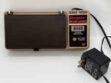 Burgess Battery Charger  Tester - Model 17 - Nickel-Cadmium, Carbon Zinc