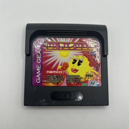 Chariot authentique uniquement Ms. Pac-Man (SEGA Game Gear)