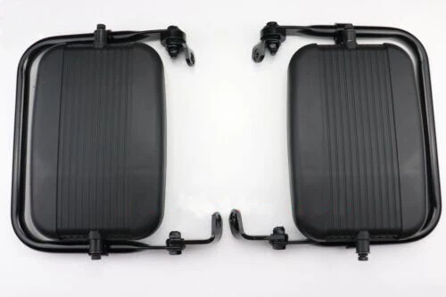 Black HMMWV MIRROR PAIR Set of 2 Left + Right HUMVEE H1 HUMMER M998