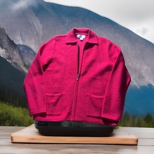 CASUAL CORNER ANNEX Sweater Womens MED Red Co...