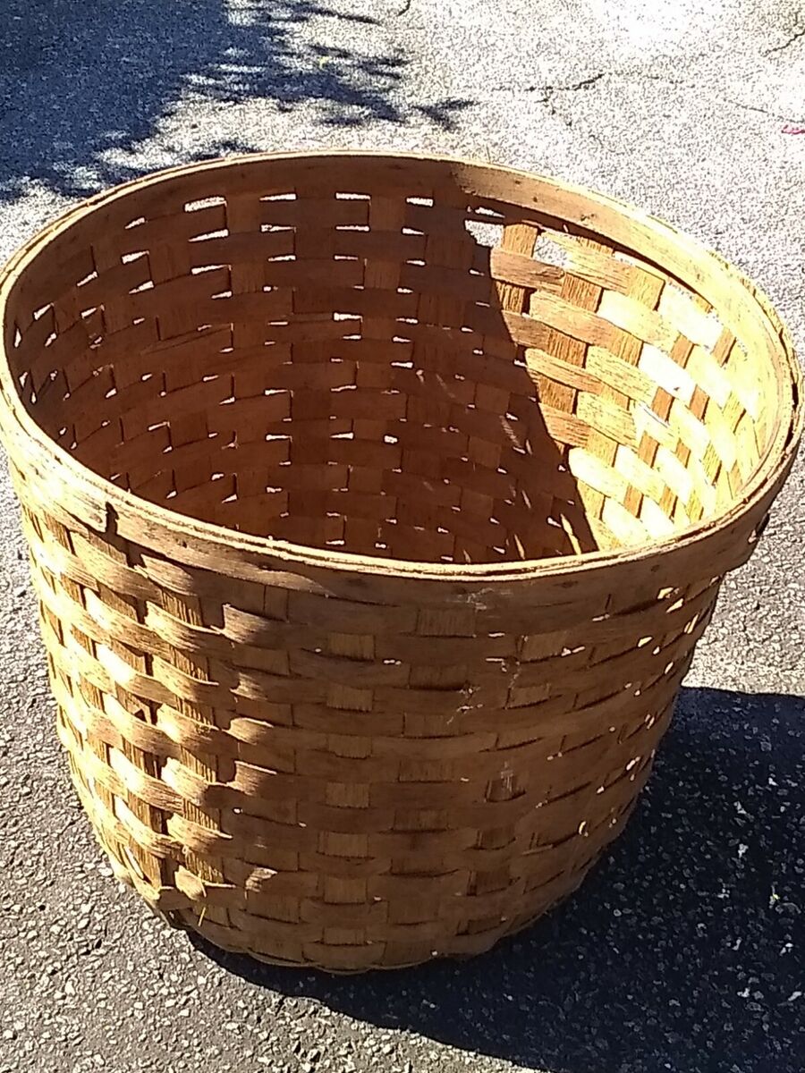 洋書 Antique Baskets and Basketry: A Collecto Vintage Picnic Basket With Lining - Etsy