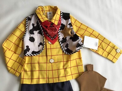 Disney Store Toy Story Woody Costume Accessories Set - Size 4
