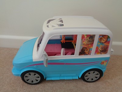 barbie dog van