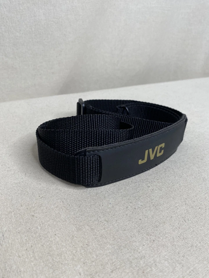 JVC Camcorder Camera Strap Shoulder Neck Carry Retro Black Gold Original - Image 3 of 4