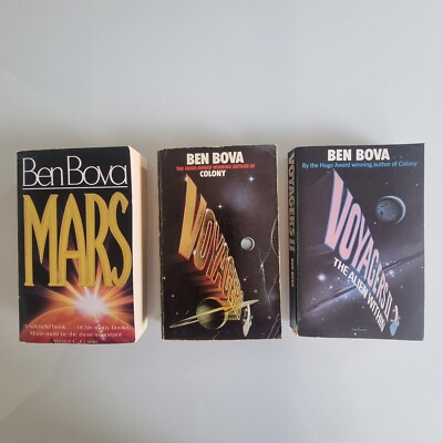 Ben Bova Sci Fi Paperbacks.