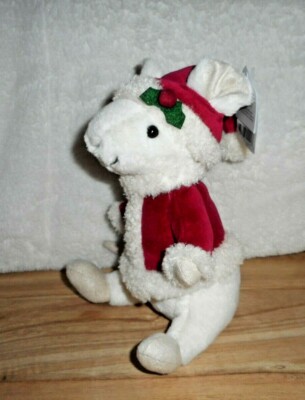 JELLYCAT LONDON I AM MERRY MOUSE 7'' PLUSH DOLL CHRISTMAS DECORATION NEW