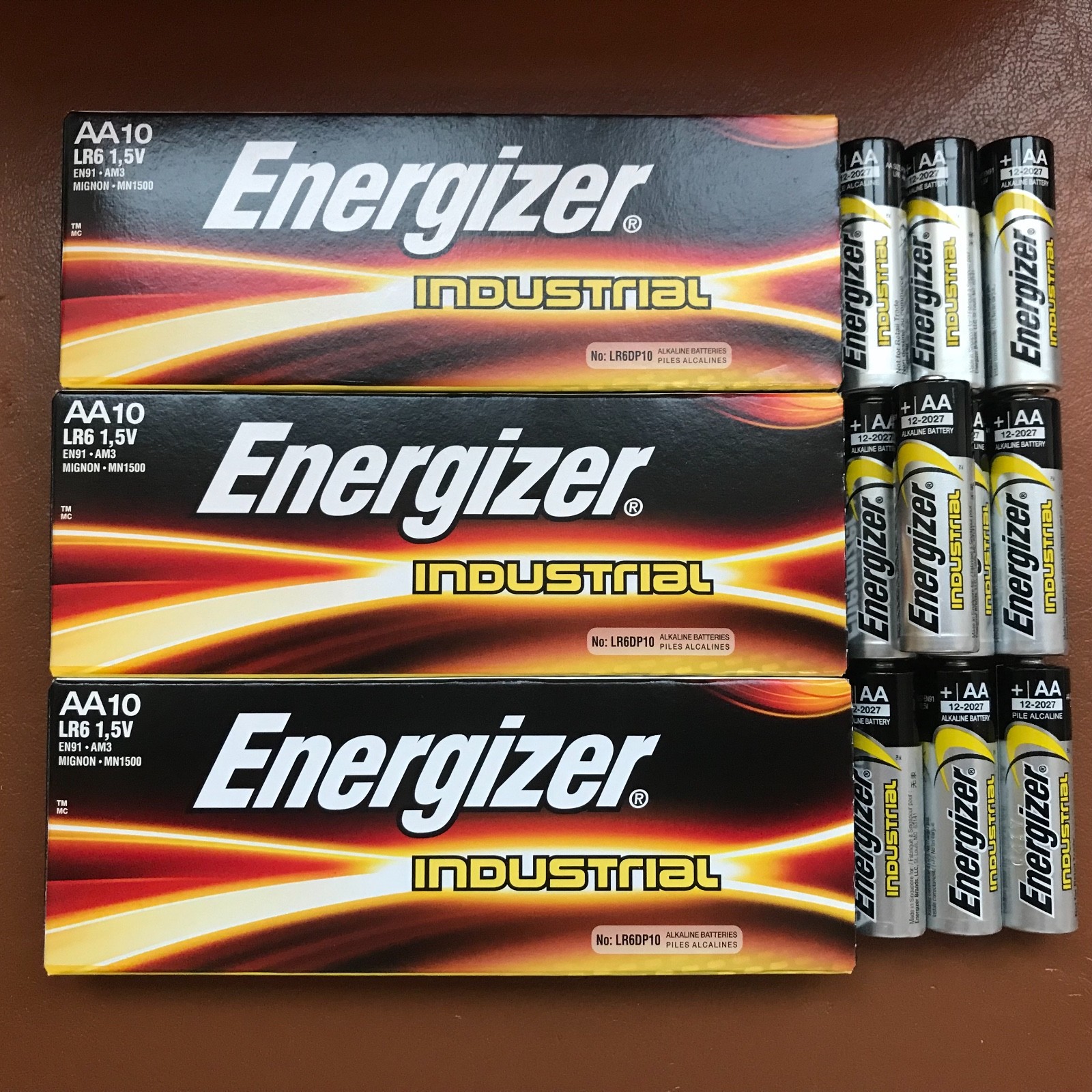 30 x Energizer AA Industrial Batteries LR6 Alkaline Long lasting 1.5 V Battery 7638900361056 eBay