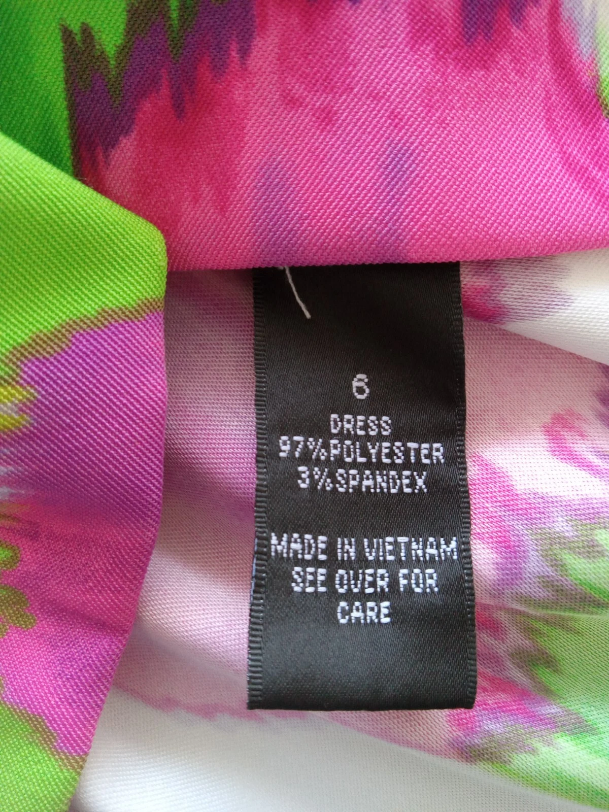 ALYX Abito senza maniche taglia 6. Chiusura cerniera. Rosa viola verde. Ottime condizioni