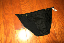 M    CLOUD SOFT SATIN INSIDE OUT   VICTORIA'S SECRET PANTIES STRING BIKINI LOGO