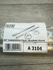 ICO Bath A3104 Bath Tuzio 24" Installation Hardware Pack Brushed Nickel