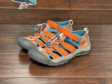 Keen Newport H2 Sandals Big Kids  Size 5 Safety Orange Washable 1027385 Used