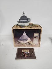 ERTL American Country Round Barn - Cold Cast Porcelain With Box And Card