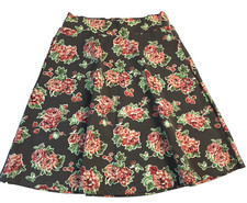 Matilda Jane Women s Size Small Cheryl Skater Skirt Pull On Pockets Preppy Work
