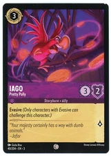 Iago – Pretty Polly 40/204 DISNEY LORCANA Into the Inklands